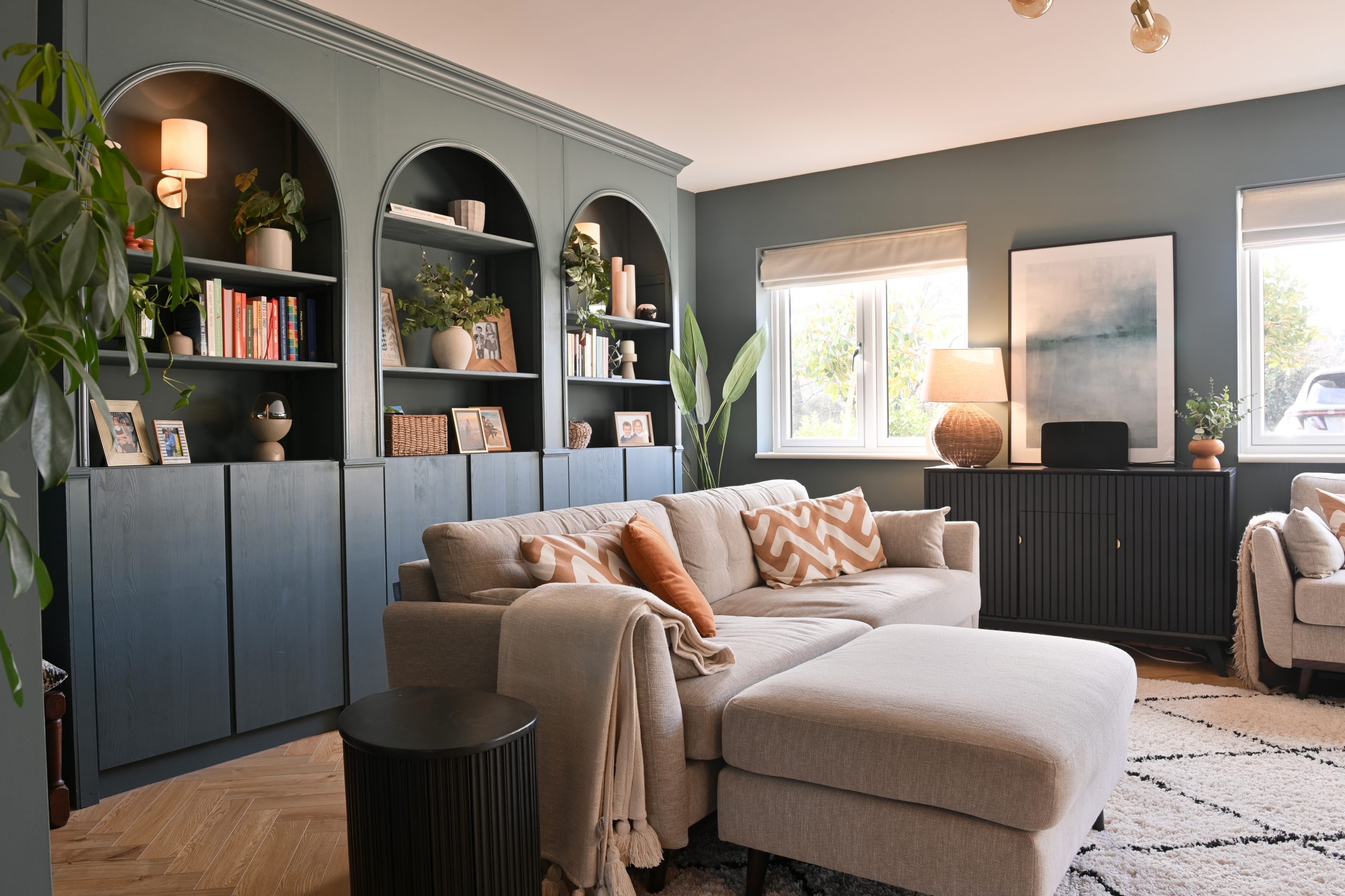 Laura Deller House Project living room